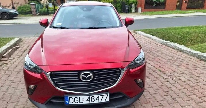 Mazda CX-3 cena 75000 przebieg: 97000, rok produkcji 2018 z Głogów małe 46